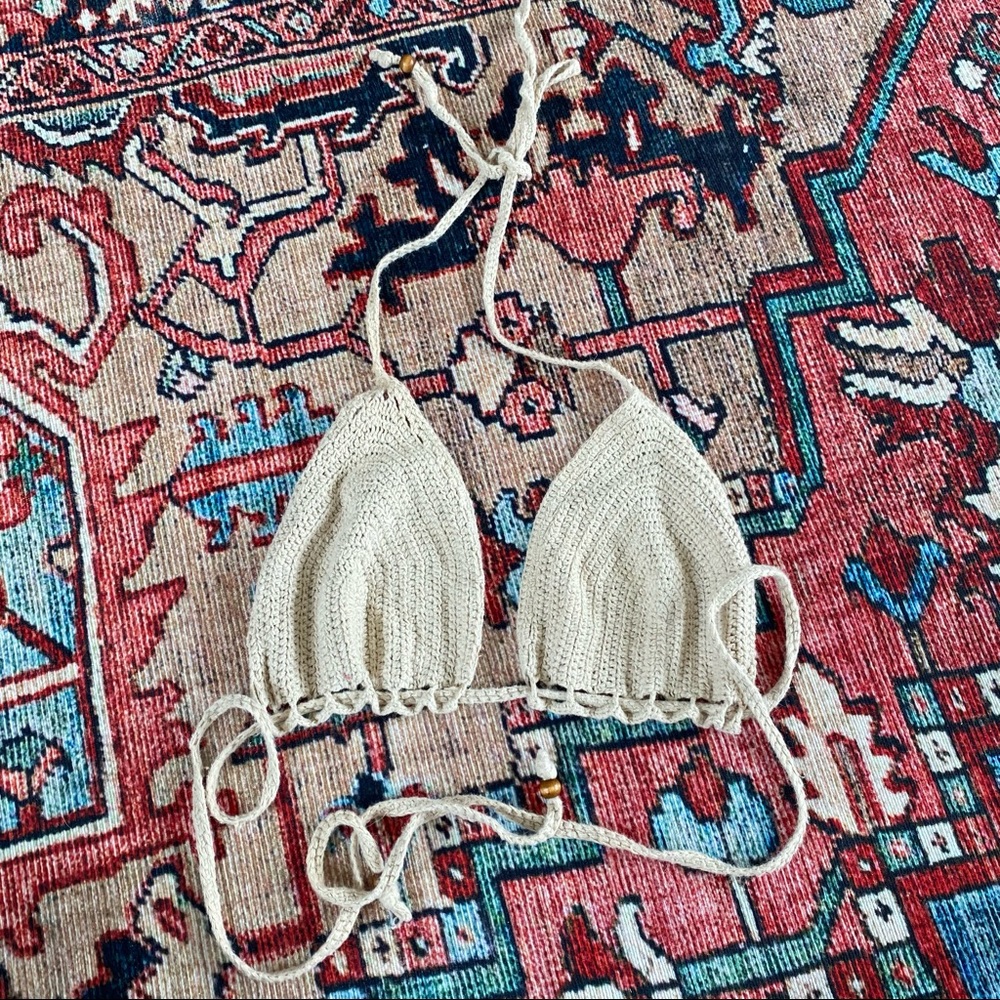 Abercrombie Knot Bikini Top Size L
